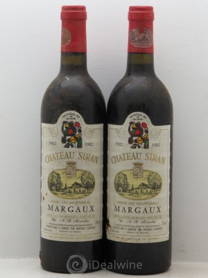 Château Siran  1982 - Lot of 2 Bottles