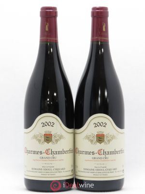 Charmes-Chambertin Grand Cru Odoul Coquard 2002 - Lot of 2 Bottles