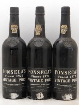 Porto Fonseca Vintage  1977 - Lot of 3 Bottles
