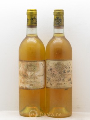 Château Suduiraut 1er Grand Cru Classé  1980 - Lot of 2 Bottles