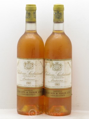 Château Suduiraut 1er Grand Cru Classé  1983 - Lot of 2 Bottles
