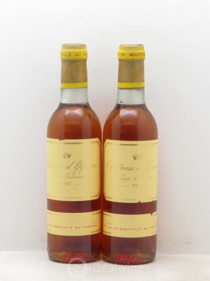 Château d'Yquem 1er Cru Classé Supérieur  1983 - Lot of 2 Half-bottles