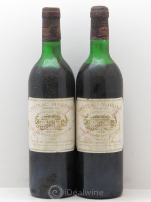 Château Margaux 1er Grand Cru Classé  1978 - Lot of 2 Bottles