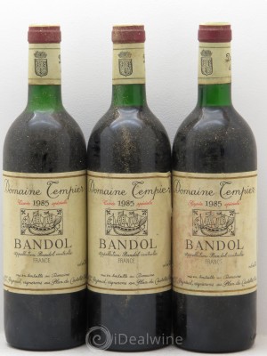 Bandol Domaine Tempier Famille Peyraud Cuvée Spéciale 1985 - Lot de 3 Bouteilles