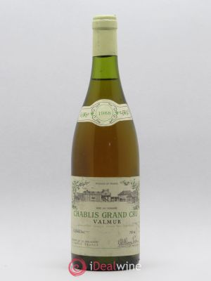 Chablis Grand Cru Valmur William Fèvre (Domaine)  1988 - Lot of 1 Bottle