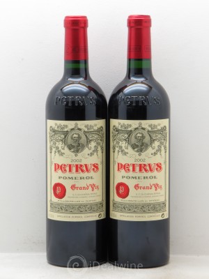 Petrus  2002 - Lot of 2 Bottles