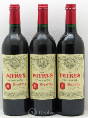 Petrus  1995 - Lot of 3 Bottles