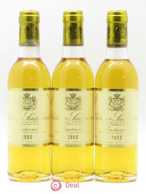 Château Suduiraut 1er Grand Cru Classé  1988 - Lot de 3 Demi-bouteilles
