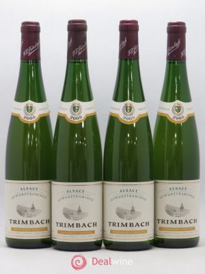 Gewurztraminer Vendanges Tardives Trimbach (Domaine)  2005 - Lot of 4 Bottles