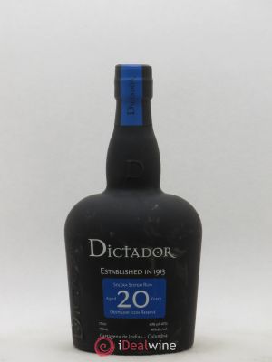 Rum Colombie Dictador Solera System 20 ans  - Lot de 1 Bouteille