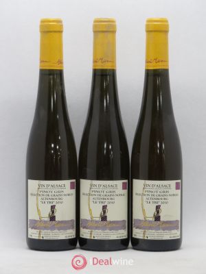 Pinot Gris Sélection de grains nobles Altenbourg Sélection de grains nobles Le Tri Albert Mann  2010 - Lot de 3 Demi-bouteilles
