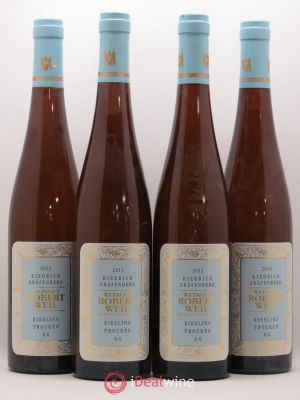 Riesling Trocken GG Kiedrich Grafenberg Weil 2013 - Lot of 4 Bottles