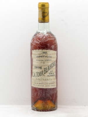 Château la Tour Blanche 1er Grand Cru Classé  1959 - Lot of 1 Bottle