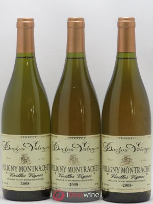 Puligny-Montrachet Vieilles Vignes Duclos Valmont 2008 - Lot of 3 Bottles