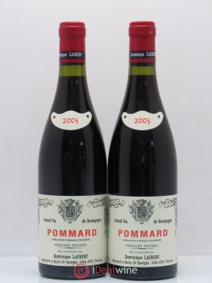 Pommard Vieilles Vignes Dominique Laurent  2005 - Lot de 2 Bouteilles