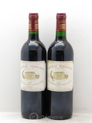 Château Margaux 1er Grand Cru Classé  1995 - Lot of 2 Bottles