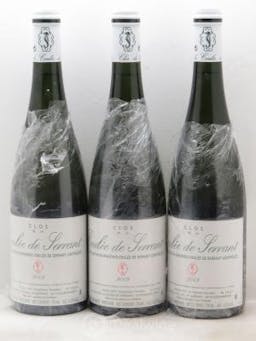Savennières Clos de la Coulée de Serrant Nicolas Joly  2009 - Lot of 3 Bottles