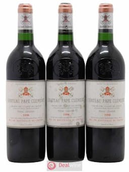 Château Pape Clément Cru Classé de Graves  1998 - Lot of 3 Bottles