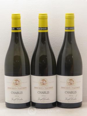 Chablis Domaine Drouhin Vaudon  2014 - Lot of 3 Bottles