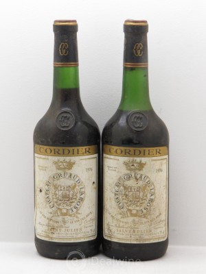 Château Gruaud Larose 2ème Grand Cru Classé  1976 - Lot of 2 Bottles