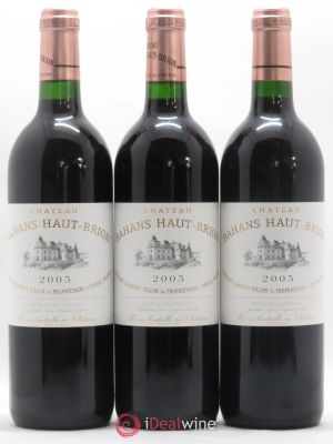 Clarence (Bahans) de Haut-Brion Second Vin  2003 - Lot de 3 Bouteilles