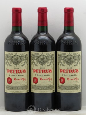 Petrus  2004 - Lot of 3 Bottles