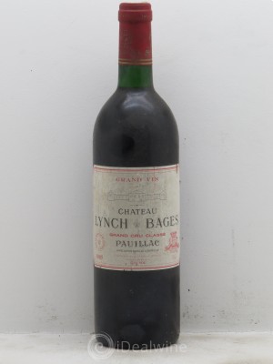 Château Lynch Bages 5ème Grand Cru Classé  1985 - Lot de 1 Bouteille