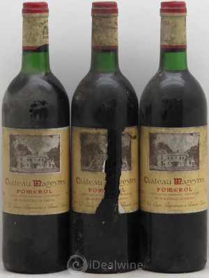 Château Mazeyres  1982 - Lot of 3 Bottles