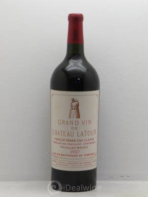 Château Latour 1er Grand Cru Classé  1947 - Lot de 1 Magnum