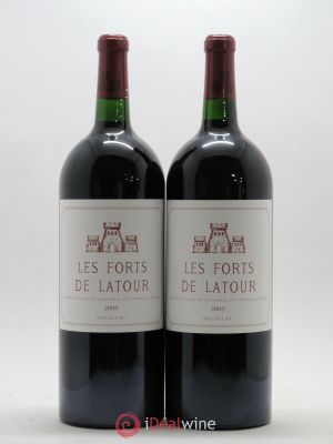 Les Forts de Latour Second Vin  2005 - Lot of 2 Magnums