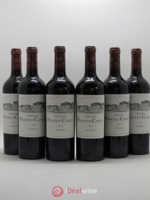 Château Pontet Canet 5ème Grand Cru Classé  2014 - Lot of 6 Bottles