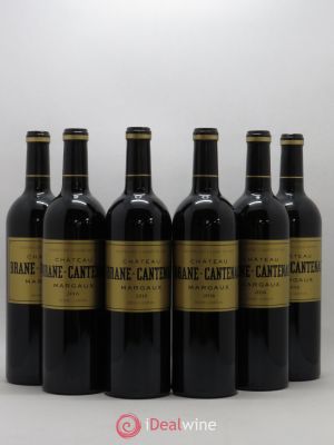 Château Brane Cantenac 2ème Grand Cru Classé  2016 - Lot de 6 Bouteilles