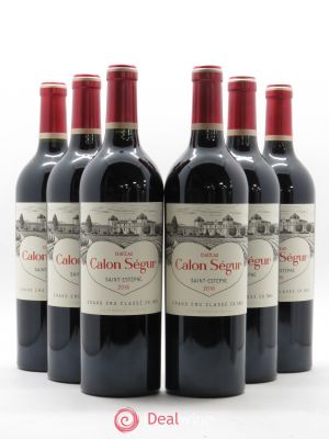 Château Calon Ségur 3ème Grand Cru Classé  2016 - Lot of 6 Bottles