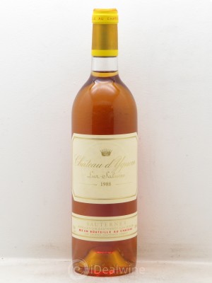Château d'Yquem 1er Cru Classé Supérieur  1988 - Lot of 1 Bottle