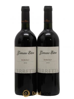 Barolo DOCG Ceretta Ettore Germano 2004 - Lot de 2 Bottles