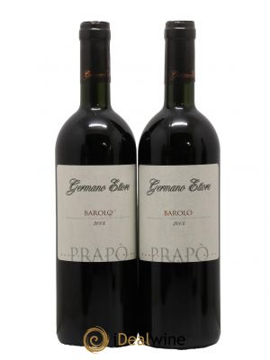 Barolo DOCG Prapo Ettore Germano 2004 - Lot de 2 Bottles