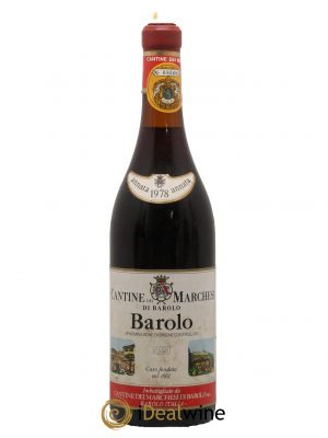 Barolo DOCG Cantine Dei Marchesi di Barolo 1978 - Lot de 1 Bottle
