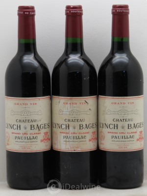 Château Lynch Bages 5ème Grand Cru Classé  1993 - Lot of 3 Bottles