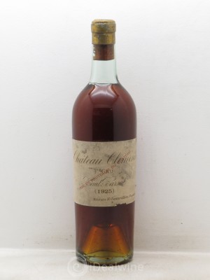 Château Climens 1er Grand Cru Classé  1925 - Lot of 1 Bottle