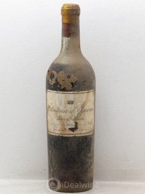 Château d'Yquem 1er Cru Classé Supérieur  1931 - Lot of 1 Bottle