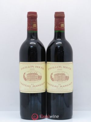 Pavillon Rouge du Château Margaux Second Vin  1995 - Lot of 2 Bottles