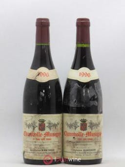 Chambolle-Musigny 1er Cru Les Cras Ghislaine Barthod  1996 - Lot of 2 Bottles
