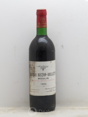 Château Biston Brillette  1982 - Lot of 6 Bottles
