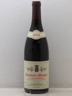 Chambolle-Musigny 1er Cru Les Véroilles Ghislaine Barthod  2003 - Lot of 1 Bottle