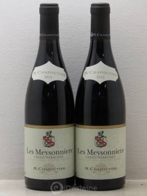 Crozes-Hermitage Meyzonnier - Chapoutier 2014 - Lot of 2 Bottles