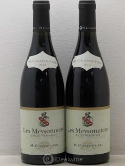 Crozes-Hermitage Meyzonnier - Chapoutier 2014 - Lot of 2 Bottles