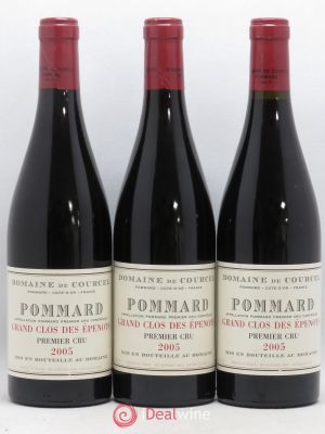 Pommard 1er Cru Grand Clos des Epenots de Courcel (Domaine)  2005 - Lot of 3 Bottles