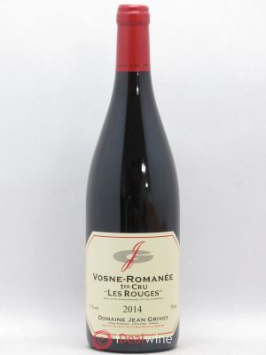 Vosne-Romanée 1er Cru Les Rouges Jean Grivot  2014 - Lot of 1 Bottle