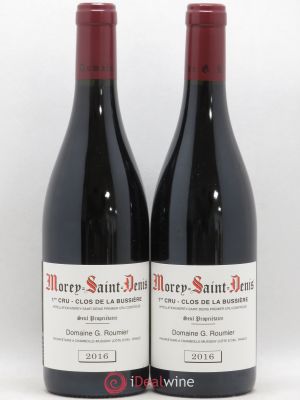 Morey Saint-Denis 1er Cru Clos de la Bussière Georges Roumier (Domaine) (no reserve) 2016 - Lot of 2 Bottles