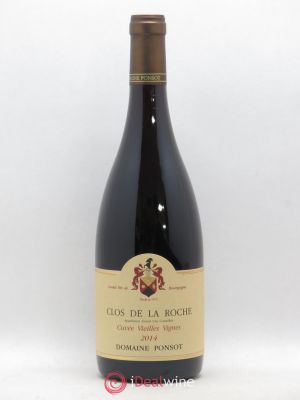 Clos de la Roche Grand Cru Vieilles Vignes Ponsot (Domaine)  2014 - Lot de 1 Bouteille